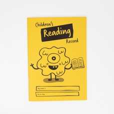 A5 Reading Record Book 40 Page, Ruled, Yellow - Pack of 25